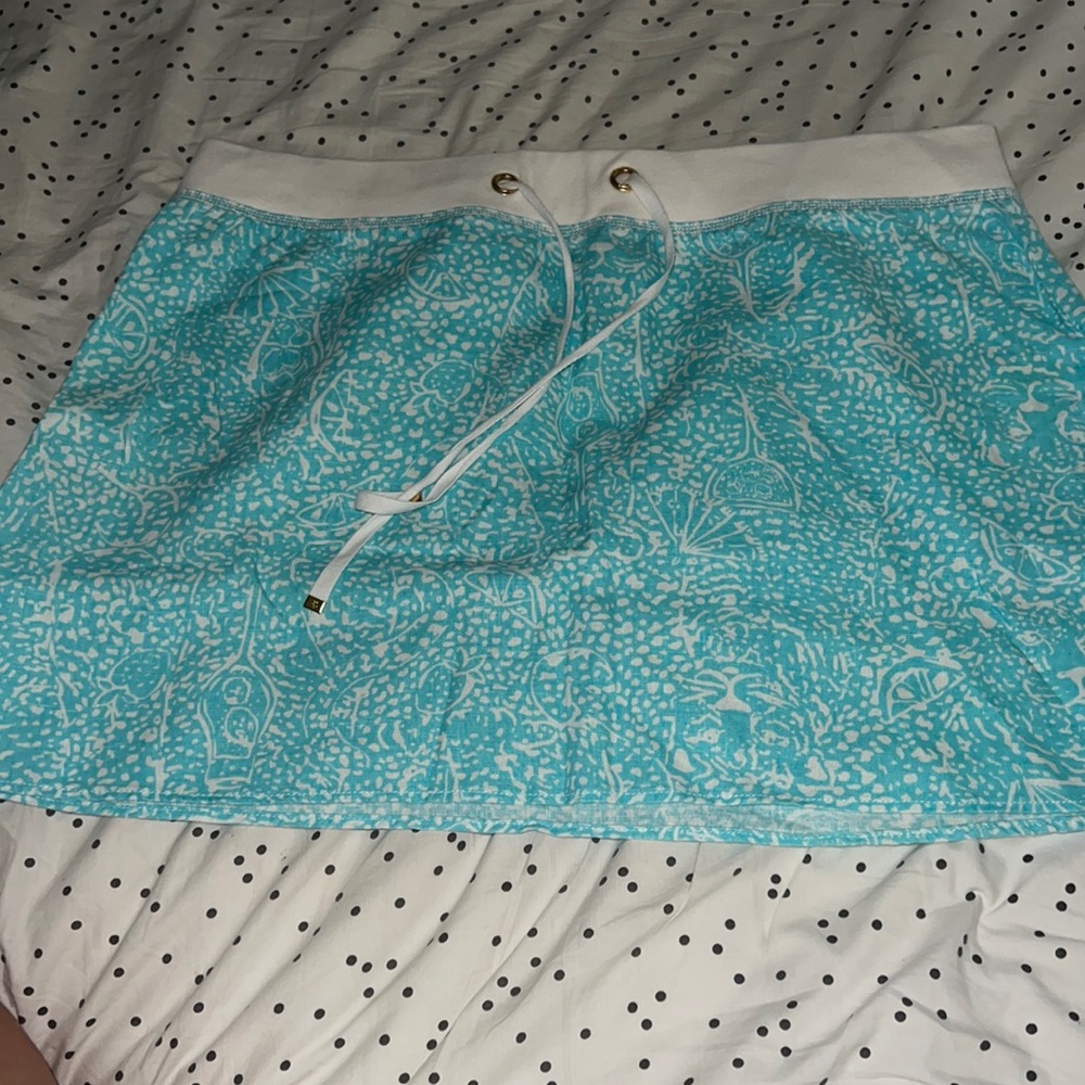 Lilly Pulitzer linen skirt